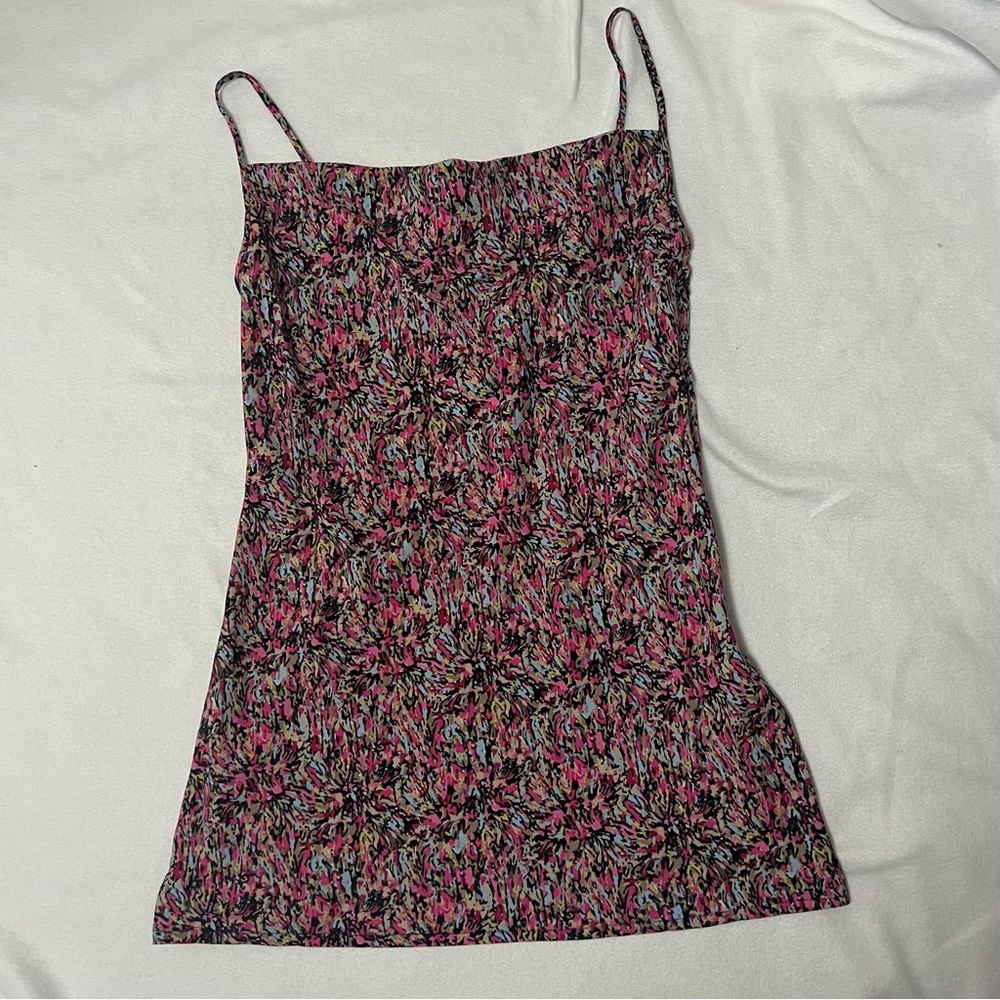 Vero Moda Helen cowl neck printed slip dress artsy June sale - Picture 2 of 8